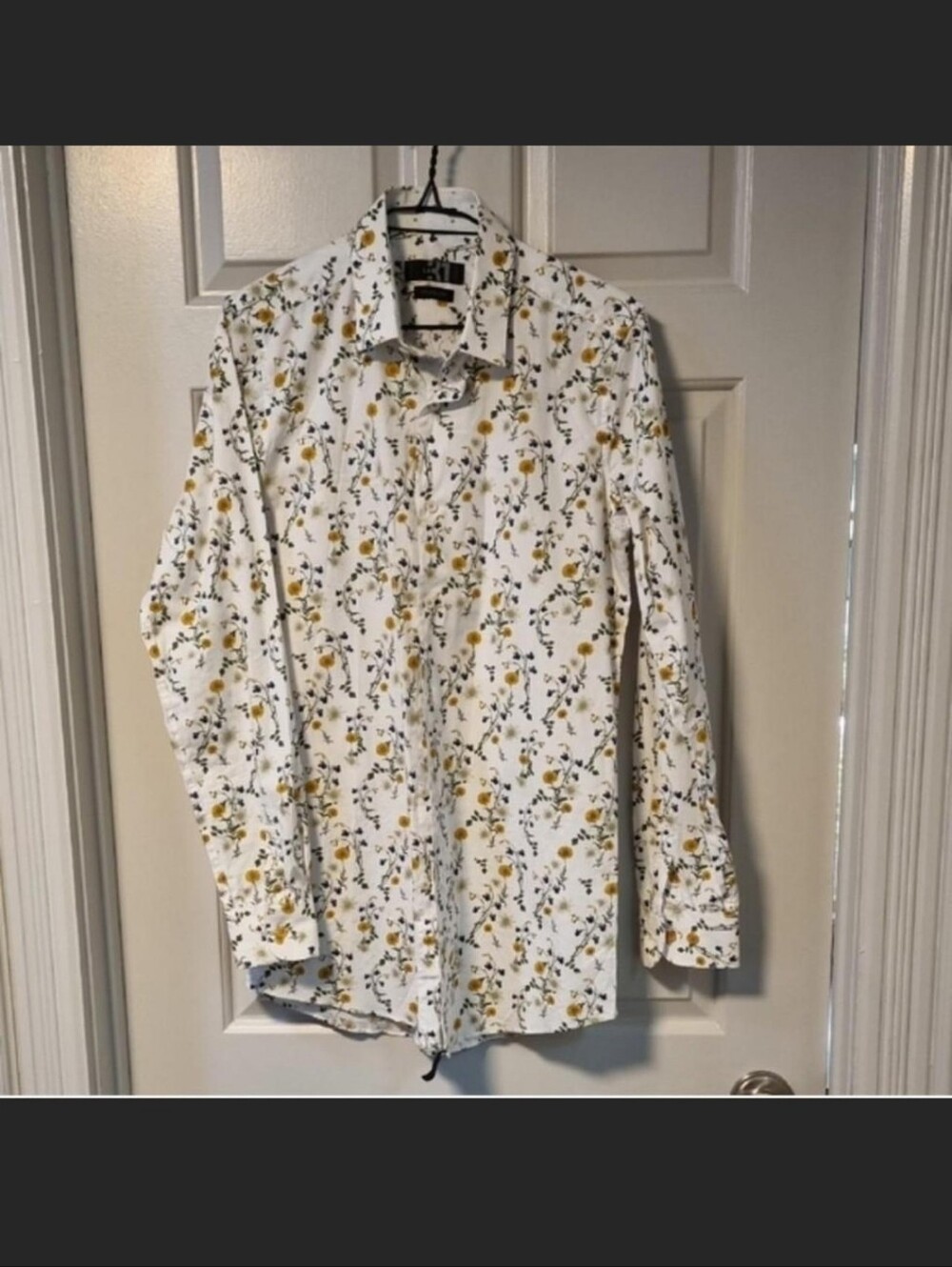 Simons | Le 31 Floral Wildflower Plant Print Button Up - Picture 5 of 8